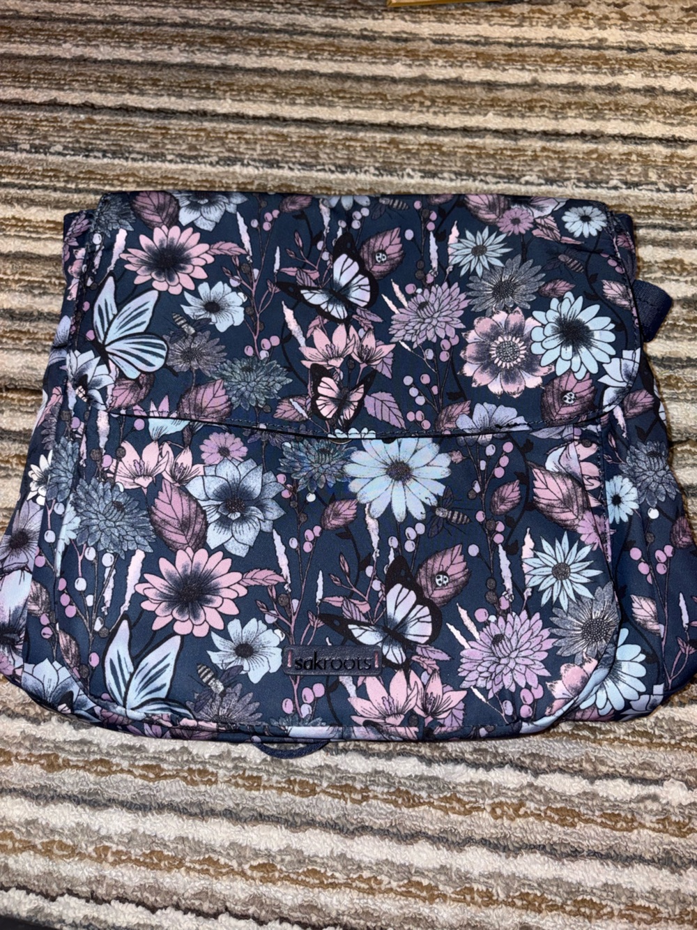 Sakroots Artist Circle Butterfly Floral Backpack